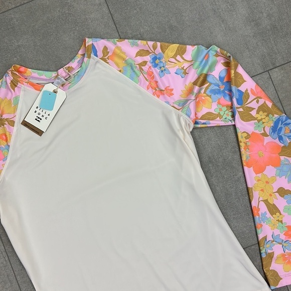 🔆BILLABONG🔆 PICK ME UP LONG SLEEVE RAS GUARD SUN SHIRT - Picture 5 of 12